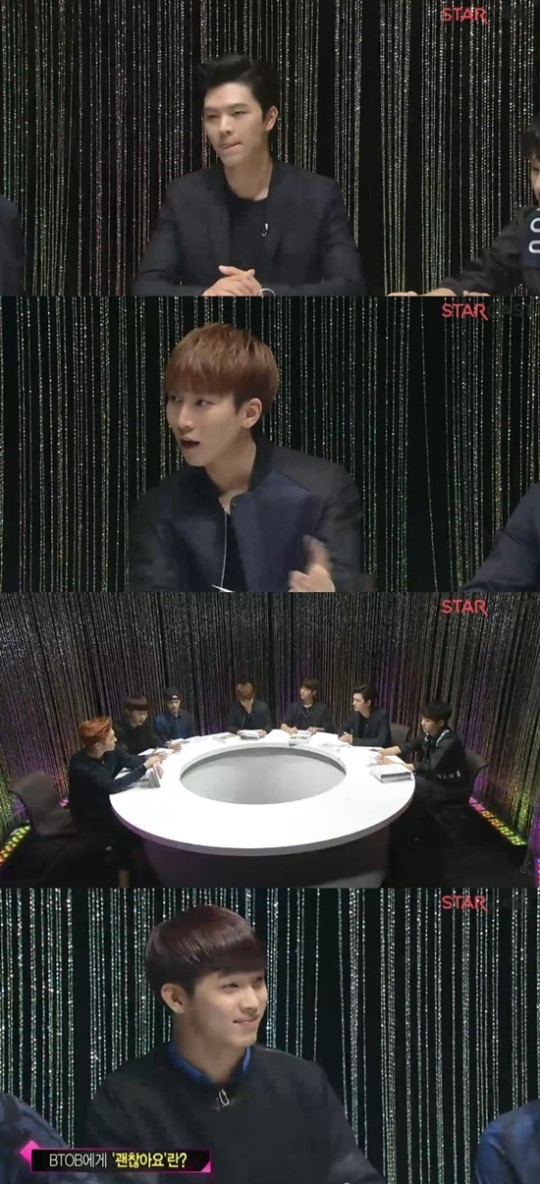 تعليقات مستخدمي الإنترنت أغنية It’s Okay الخاصة بفرقة BtoB btob.jpg