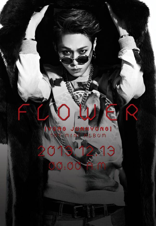 junhyung - flower