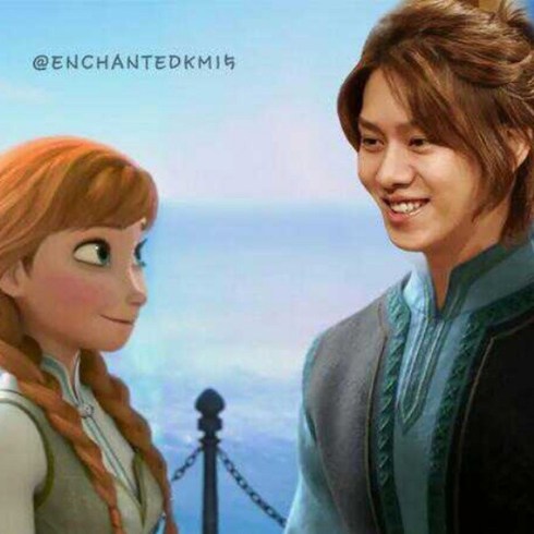 heechul & anna frozen / هيتشول و آنّا