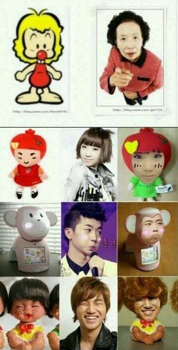 stars & cartoons lookalikes 4