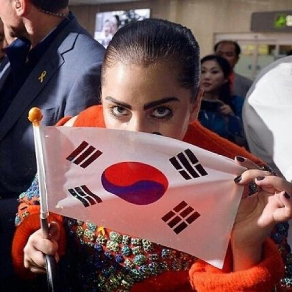 lady gaga korea 2