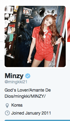 minzy twitter after