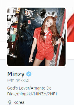 minzy twitter before