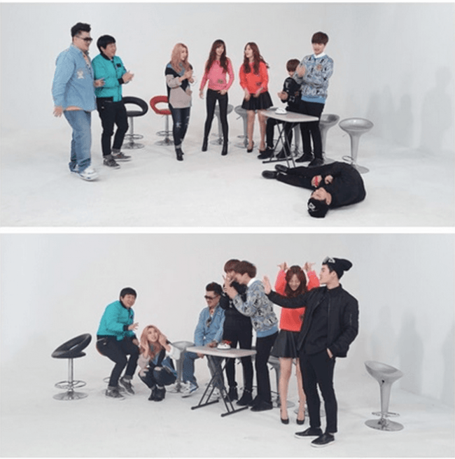 Jackson-and-Youngji-on-Weekly-Idol-650x656