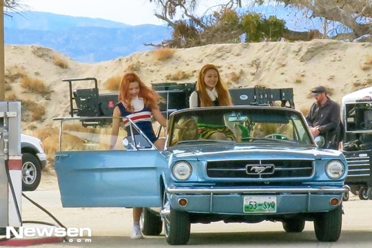 EXCLUSIVE: Girl group Red Velvet film their latest music video