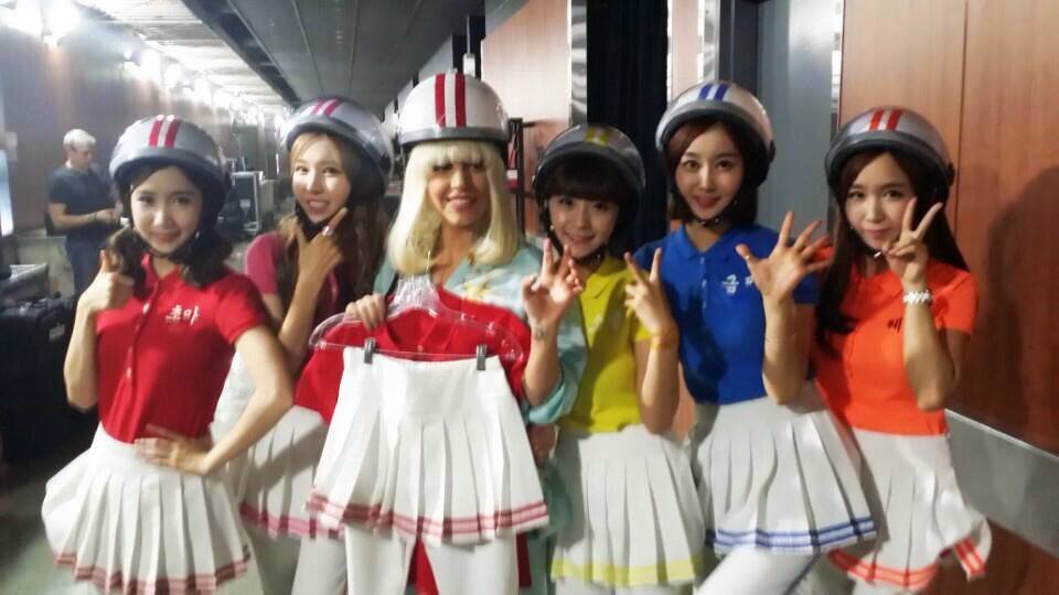 Crayon Pop & Lady Gaga