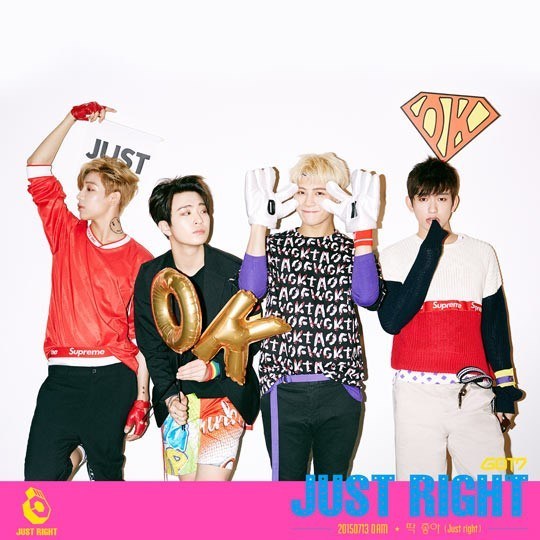 GOT7-Bambam-Youngjae-Jackson-Junior-Just-Right