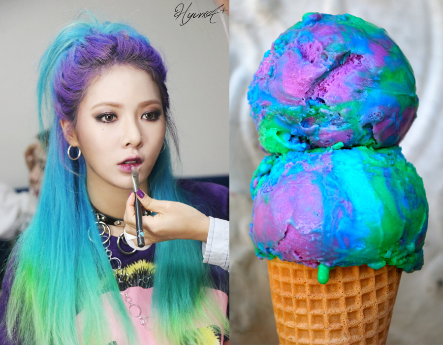 hyuna-rainbow-hair-2